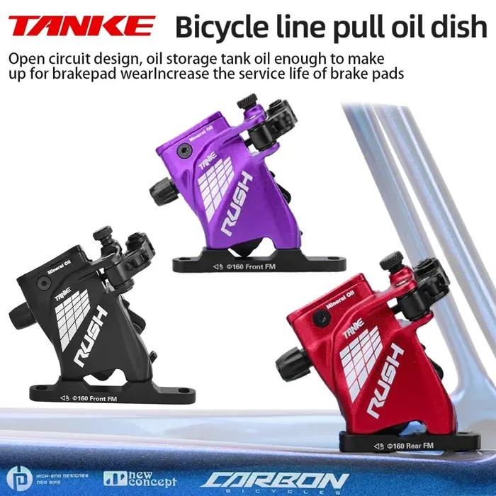 Calretraités-Frein à disque hydraulique pour vélo de route, jeu de freins avant et arrière, pièces d