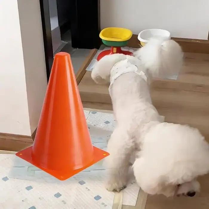 Support de toilette pour chien pour guider les chiens dans leur urination