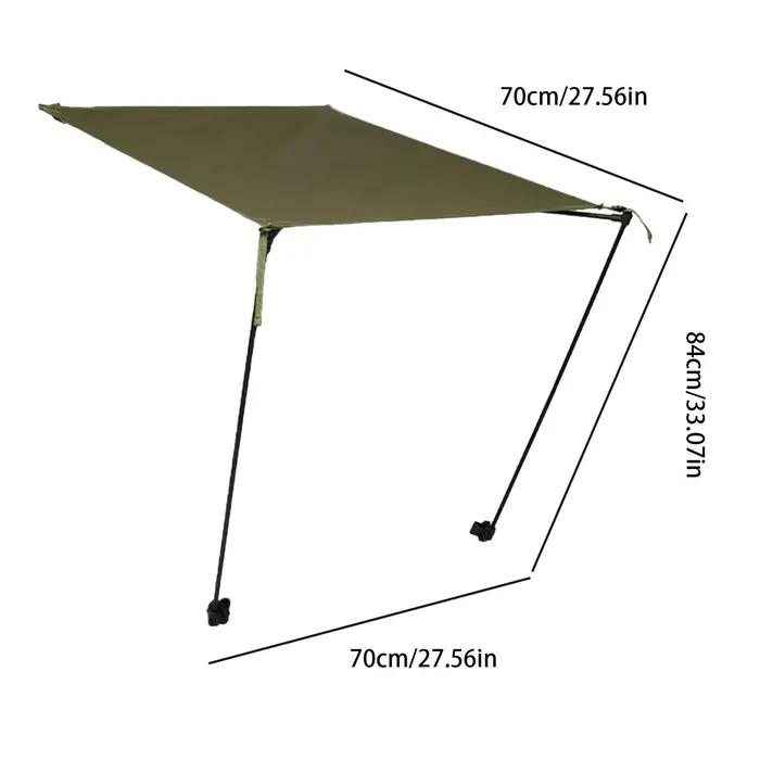 Chaise de Camping auvent chaise de plage auvent ombre robuste Portable pare-soleil abri parapluie po