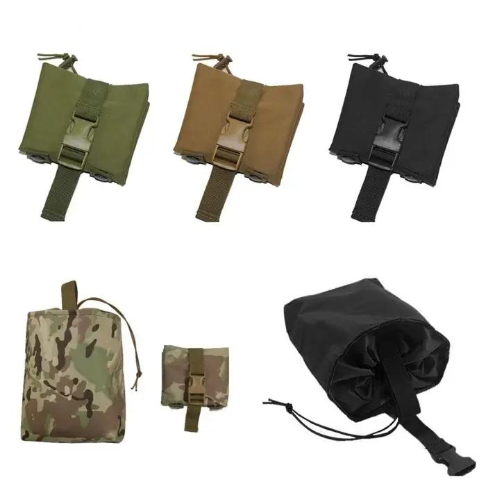 Pochette de décharge pour magazines Molle pliante, étui de récupération utilitaire pliable pour pist