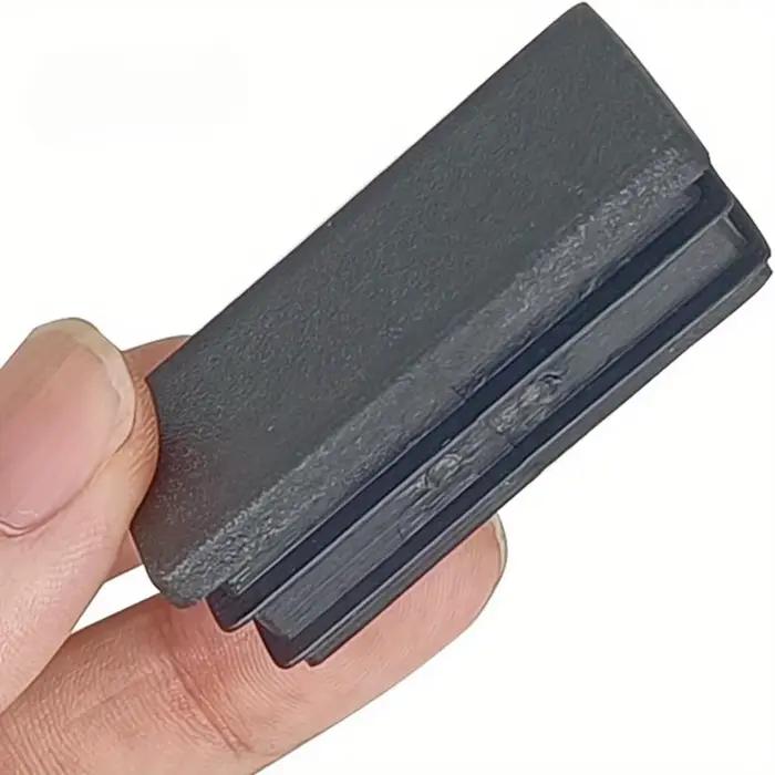 Bouchons de trou rectangulaires en plastique, 10 pièces, inserts de bouchons et bouchons de tuyaux,