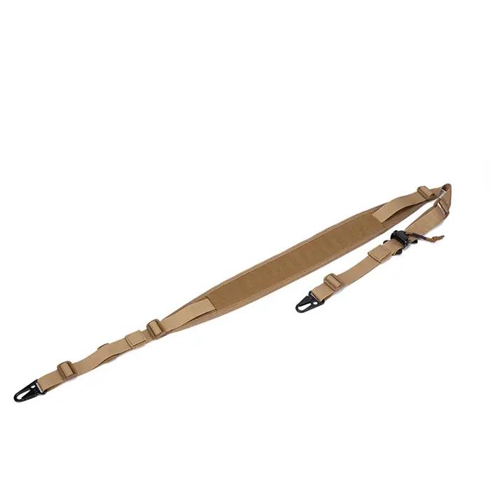 Sangle tactique modulaire en nylon robuste pour chasseurs et tireurs sportifs - Slingster - 2,25 pouces de large - confort rembourré - ajustement rapide - multiple couleurs - pour chasse et combat