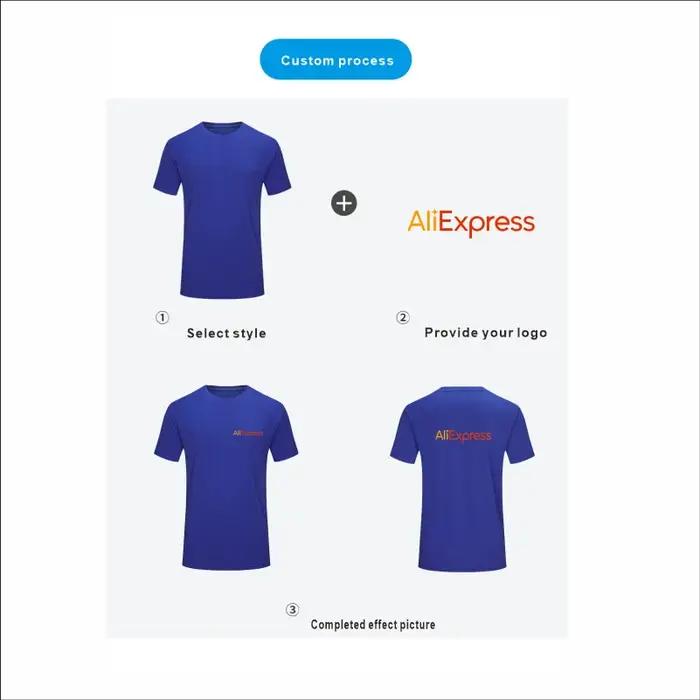 T-shirt de sport respirant à séchage rapide bon marché, course à pied, fitness, marathon, football, basket-ball, logo personnalisé, impression de broderie