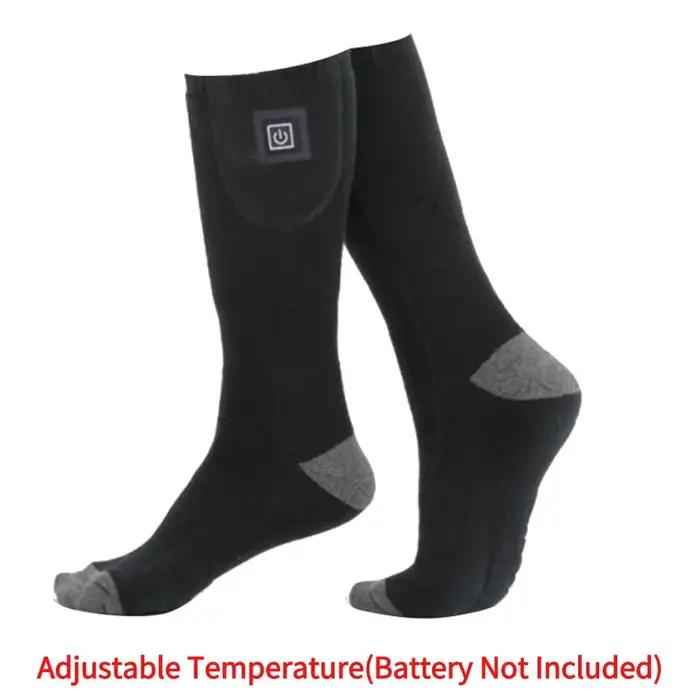 Chaussettes chauffantes électriques chasse hiver rechargeables respirantes anti-froid homme femme