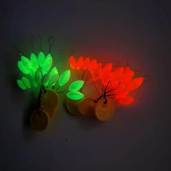 Flotteur de pêche lumineux sept étoiles (6 en 1, haricots ovales 11mm/13mm/15mm, bouée en mousse, ac