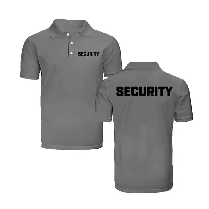 Polo de sécurité homme en polyester doux et confortable pour bureau et occasions spéciales
