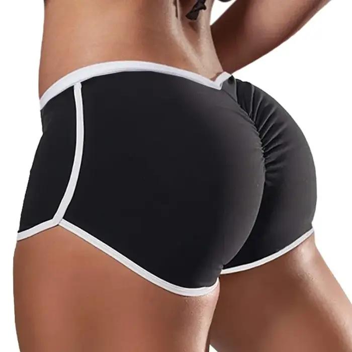 Short de sport décontracté pour femmes, surdimensionné, Sexy, couleur unie, taille basse, course, se