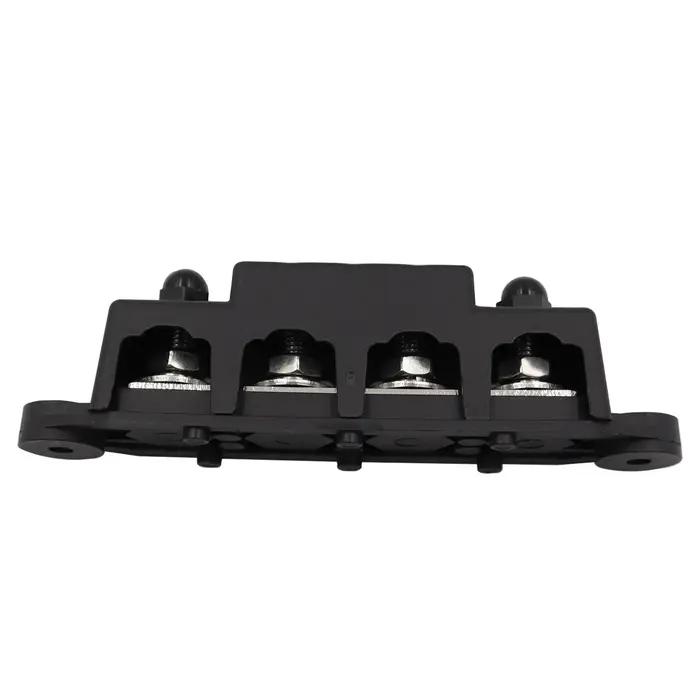 M8 M10 4 voies rangées de câblage bornier de barre omnibus