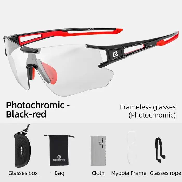 ROCKBROS lunettes de cyclisme photochromiques