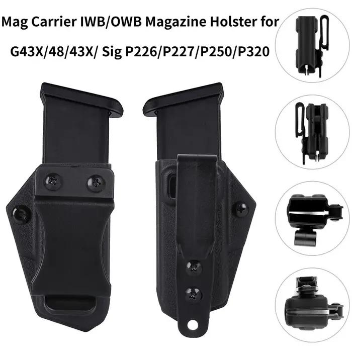 Porte-chargeur IWB/OWB pour G43X/48/43X/ Sig P226/P227/P250/P320