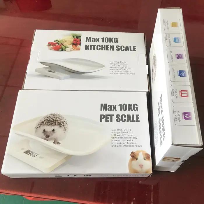 Balance numérique de haute précision pour chiens et chats