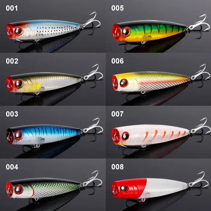 Noeby 105mm 24g Topwater Popper leurres de pêche Wobblers longue coulée appâts durs artificiels eau