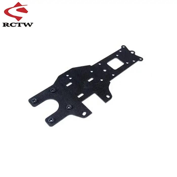 Plaque de protection avant et arrière ou châssis principal en métal pour pièces de voiture RC 1/5 HPI ROFUN BAHA King Motor ROVAN Baja 5b Ss 5t 5sc