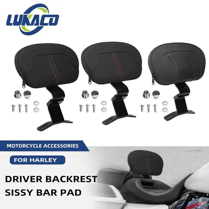 Appui-dos de conducteur avant de moto, Sissy Bar, Mount Pad Parts, Harley Touring Road King, Calcula