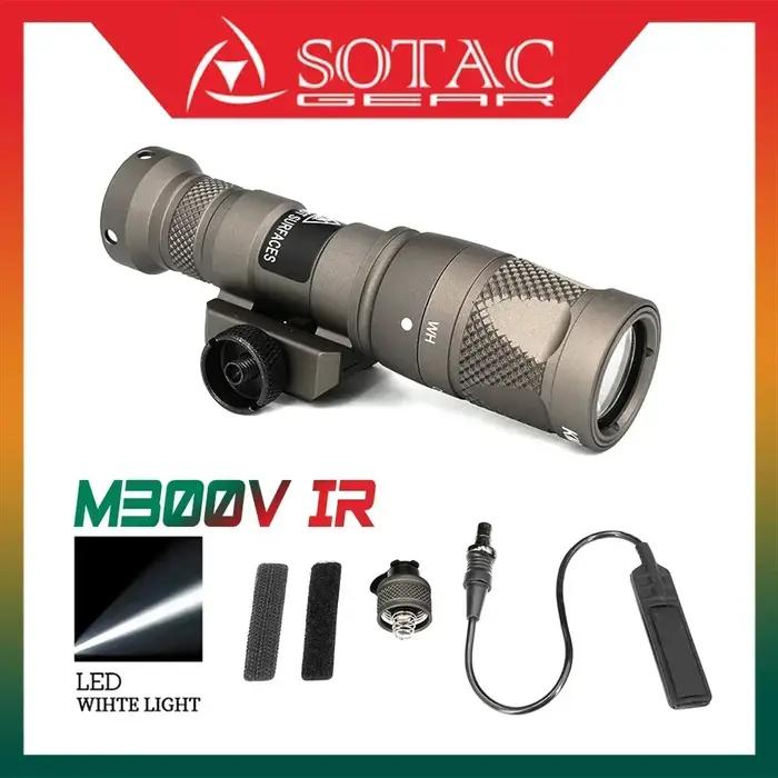 Sotac M300V Mini lampe de poche blanche Scout
