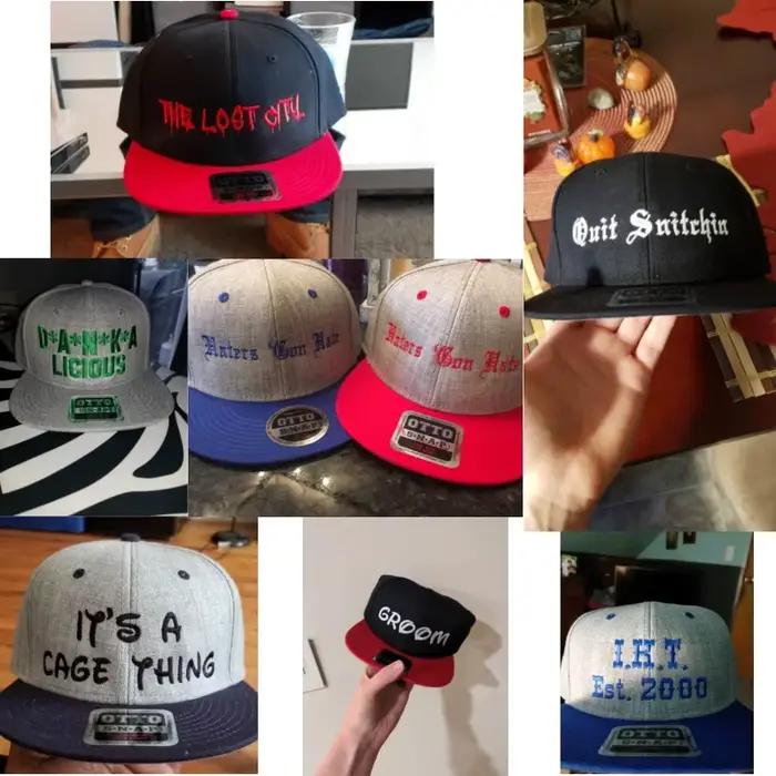 Casquette personnalisable avec logo brodé pour hommes et femmes, casquette de baseball réglable, accessoire de mode unique pour occasions spéciales