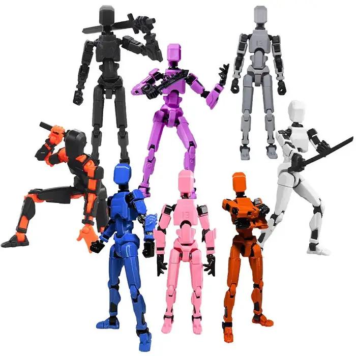 13 figurine Titan multi-articulé mobile Shapeshift Robot T13 Action Mannequin personnage et chien Figure jouets cadeaux pour les enfants