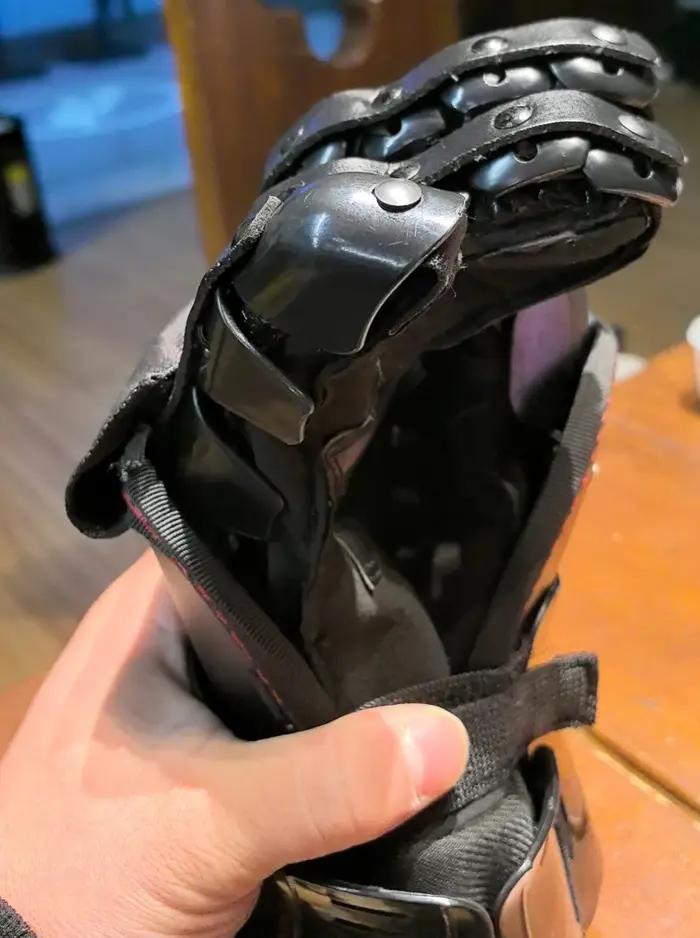 Gants tactiques une main avec gantelets acier - Équipement protection entraînement combat et sparring