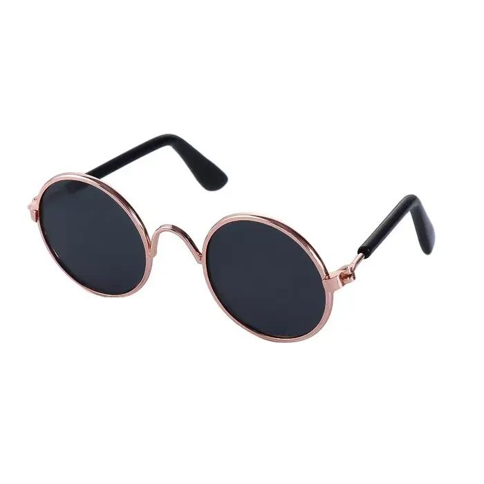 Lunettes de soleil amusantes et décoratives pour animaux de compagnie, accessoire photo fun pour chats et chiens, deux tailles disponibles, résistant à l'eau, variété de couleurs