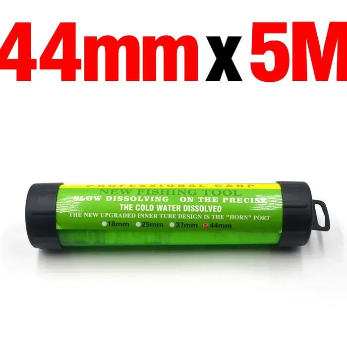 MNFT 5M dissolution d'eau PVA maille étroite Tube filet carpe pêche mangeoire leurres recharge piston barre attirail