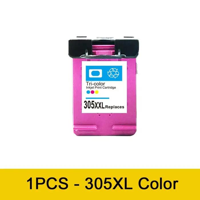 Cartouche d'encre compatible 305XL remanufacturée pour HP 305 HP305 XL pour imprimante DeskJet 1210 2330 2710 4100 4140 6010
