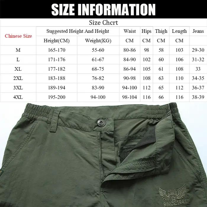 Pantalon cargo tactique imperméable homme nouveau modèle séchage rapide chasse militaire extérieur
