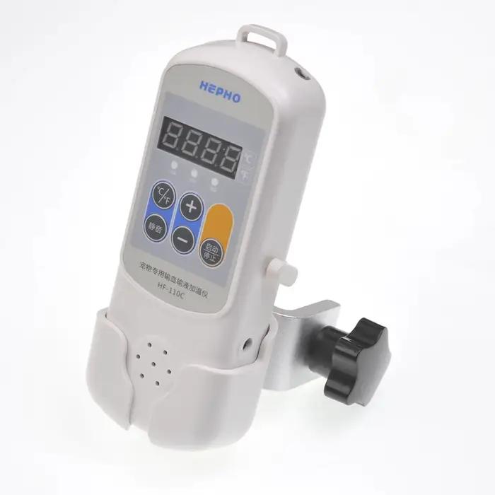 110C animal de compagnie chat et chien vétérinaire spécifique transfusion de sang et infusion chauffage plus chaud