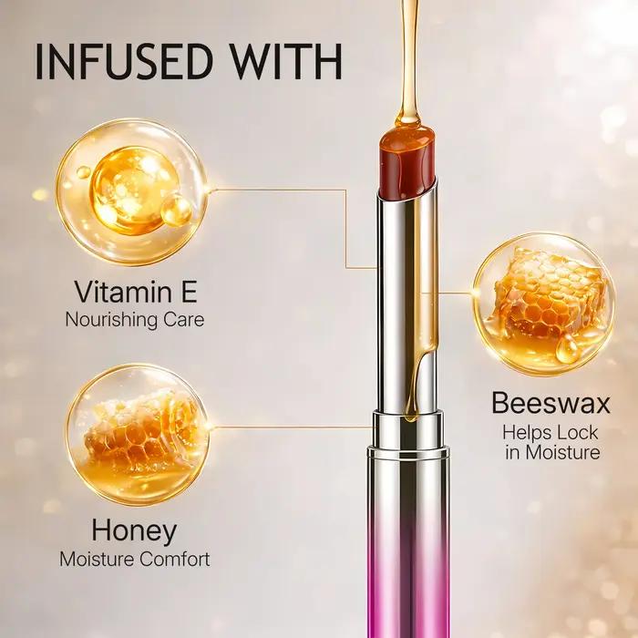 Le gloss à lèvres mat velouté est longue tenue