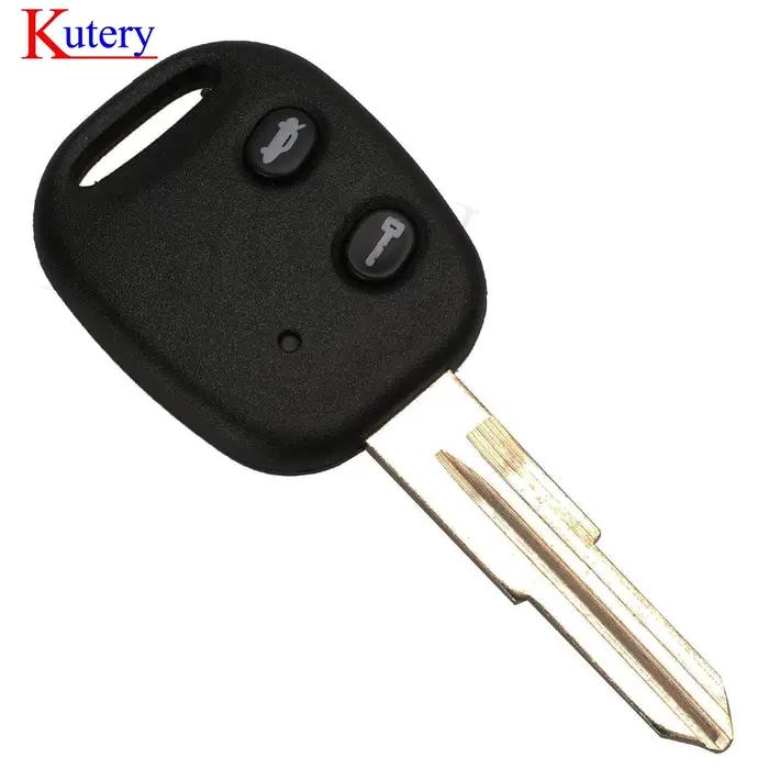 Jingyuqin – clé télécommande à 2 boutons pour Chevrolet LOVA Sail Epica Lechi Spark, lame en laiton