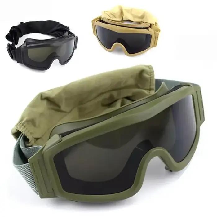 Lunettes tactiques militaires antivent et antisable pour wargame paintball airsoft et randonnée occasions spéciales