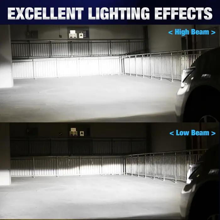 40000LM Canbus H4 LED ampoules de phares 9003 HB2 feux de croisement 120W lumières de voiture 24 CSP