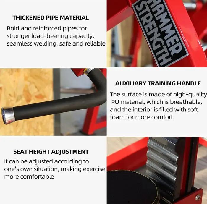 Machine professionnelle de boucles de biceps et de triceps