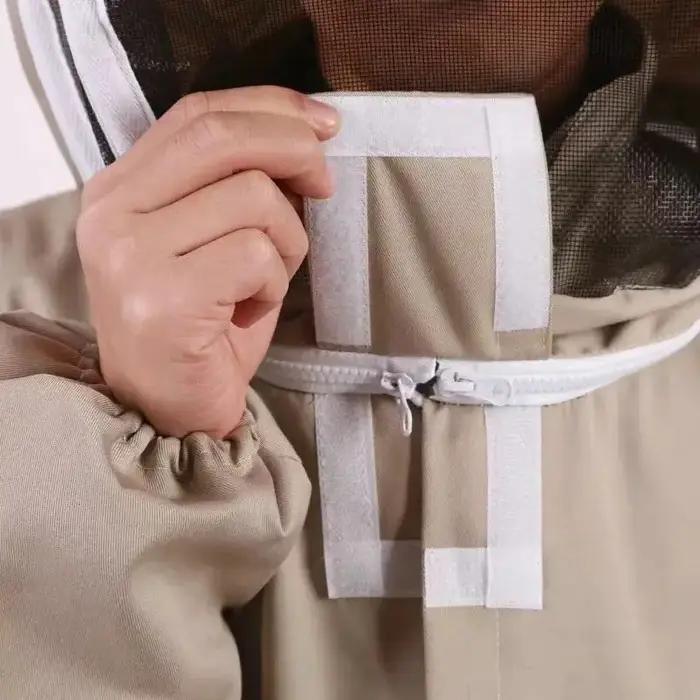 1 ensemble professionnel ventilé pour apiculture, combinaison de maintien des abeilles avec gants
