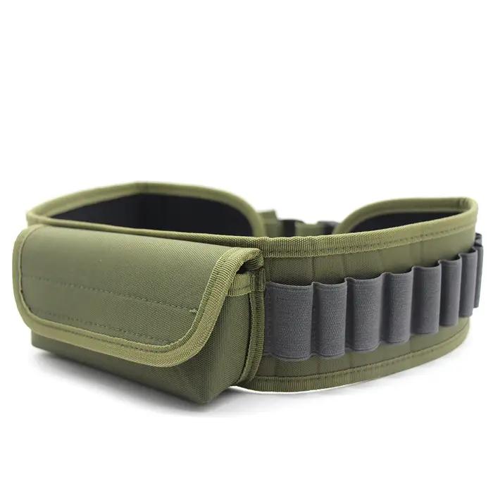 Ceinture de bandolier tactique pour fusil de chasse avec poche et fermeture rapide pour chasseur capacité 30 cartouches occasions spéciales et cadeaux
