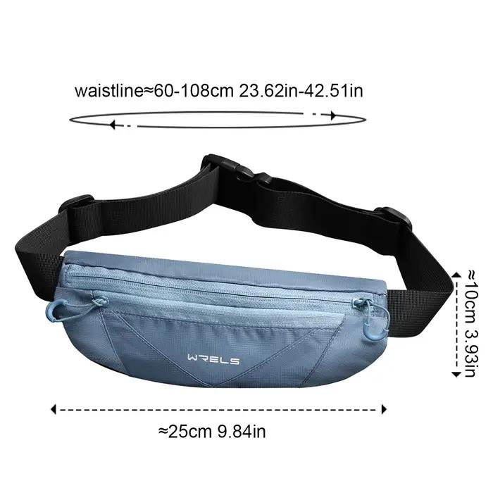 WRELS homme/femme course sport ceinture Wasit Pack poches Marathon Jogging sac Sports de plein air cyclisme téléphone taille sacs étanche
