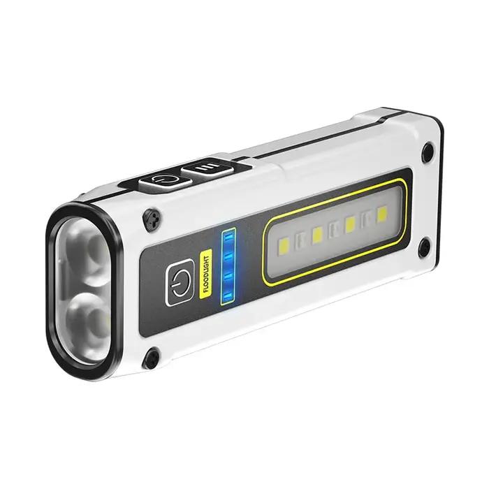 Mini lampe de poche LED aste portable, lampe de service d'urgence extérieure, lampe de poche magnéti