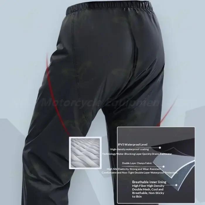 Ensemble imperméable et pantalon de pluie d'été