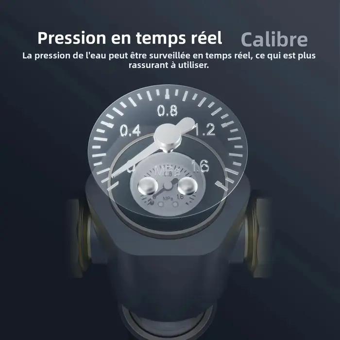 Nouveau Système de Purification Centralisé pour Toute la Maison 2025 avec Préfiltre Automatique à Rinçage par Retour et Filtre à Sédiments Rotatif