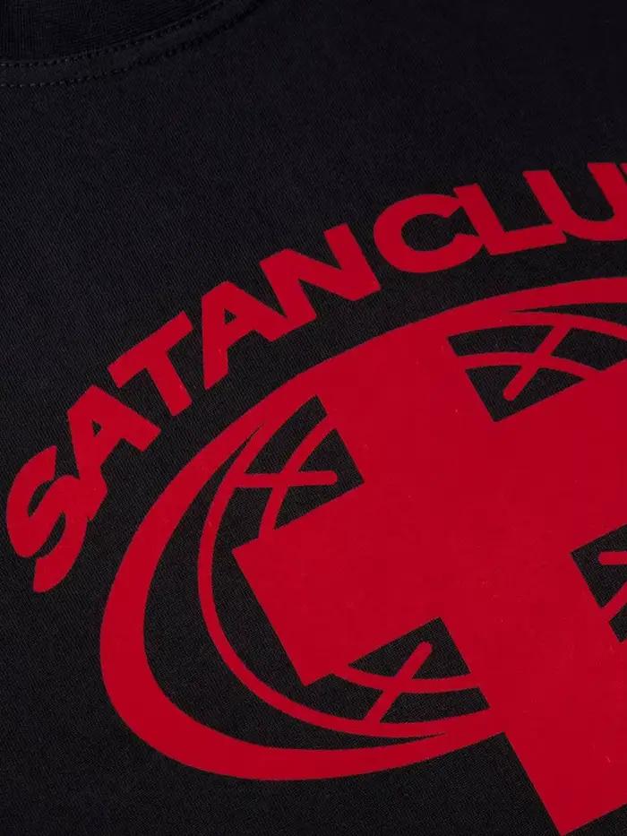Économie à manches courtes Satan Club Graphic pour hommes