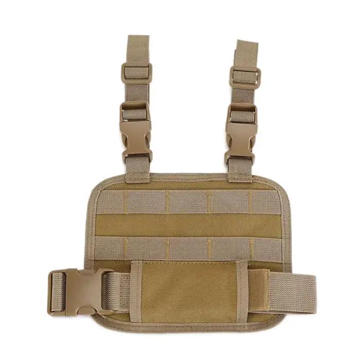 Plateforme tactique jambe molle ajustable - Support cartouchière pour cuisse avec système MOLLE