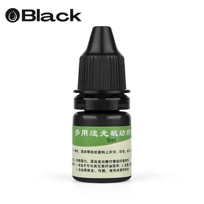 Encre pour vêtements textiles, 5ml, bleu, rouge, noir, encre spéciale pour étudiants, enfants, nom, impression sur vêtements, imperméable, ne se décolore pas