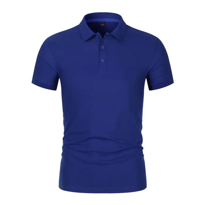 Polo d'été décontracté et respirant pour hommes, confortable, couleur unie, TShirt à manches courtes de haute qualité, offre spéciale, 2025