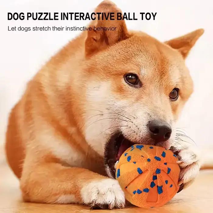 Balle interactive intelligente pour chiens balle en mousse ABS vibrante sautant rebondissante jouet pour chiens occasions spéciales jeux pour chiens