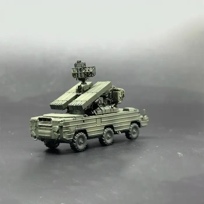 Modèle de char en plastique à l'échelle 1:144, série de missiles de défense aérienne Sam, collection, décoration, jouet, cadeau, souvenir, objet de présentation