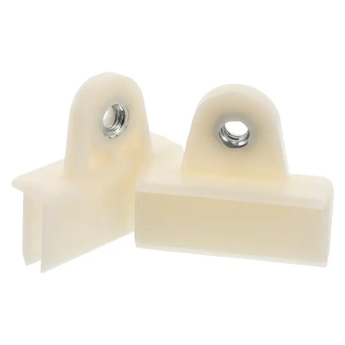 Clips fixes en verre universels et durables, support de fixation de fenêtre de voiture en plastique,