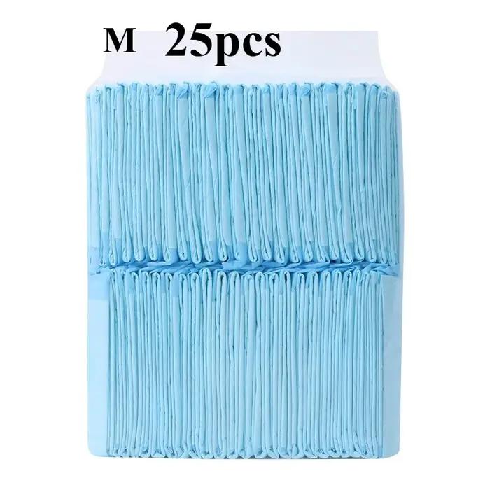 Vente en gros de 25 coussinets absorbants jetables épaissis pour chien et chat, pour l'apprentissage
