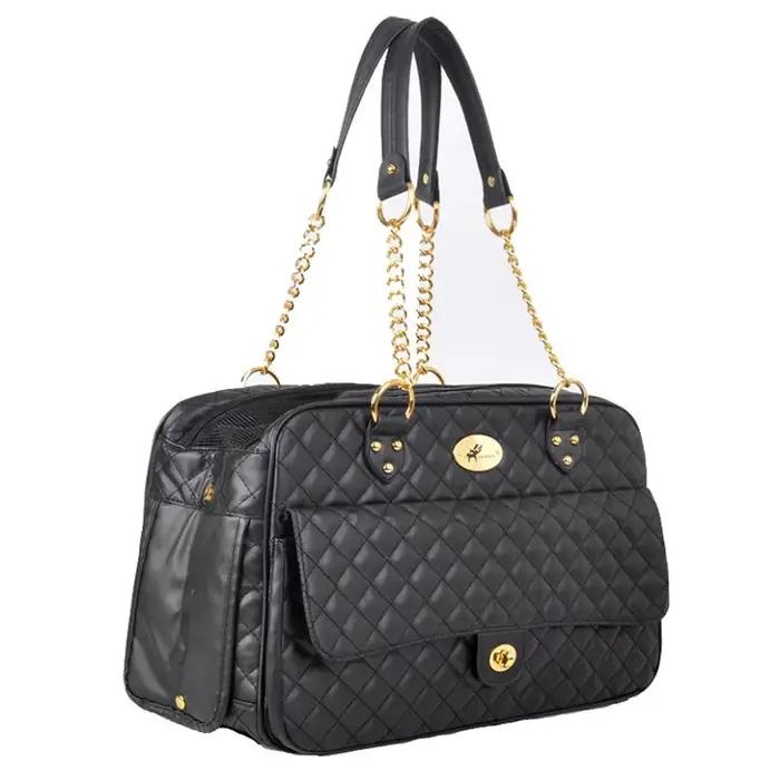 Porte-animaux de luxe de styliste pour petits animaux de compagnie