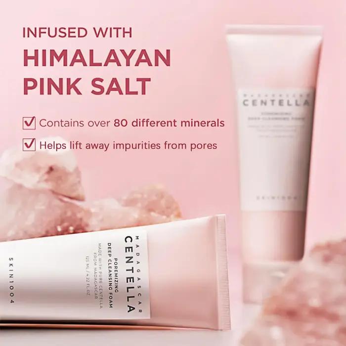 SKIN1004 Madagascar Centella Poremizing Deep Cleansing Foam 125ml, Mousse nettoyante riche et abonda
