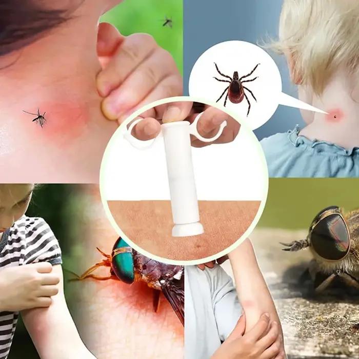 Outil d'aspiration pour piqûres d'insectes extracteur de venin soulagement indolore pour moustiques abeilles guêpes randonnée camping sécurité des enfants