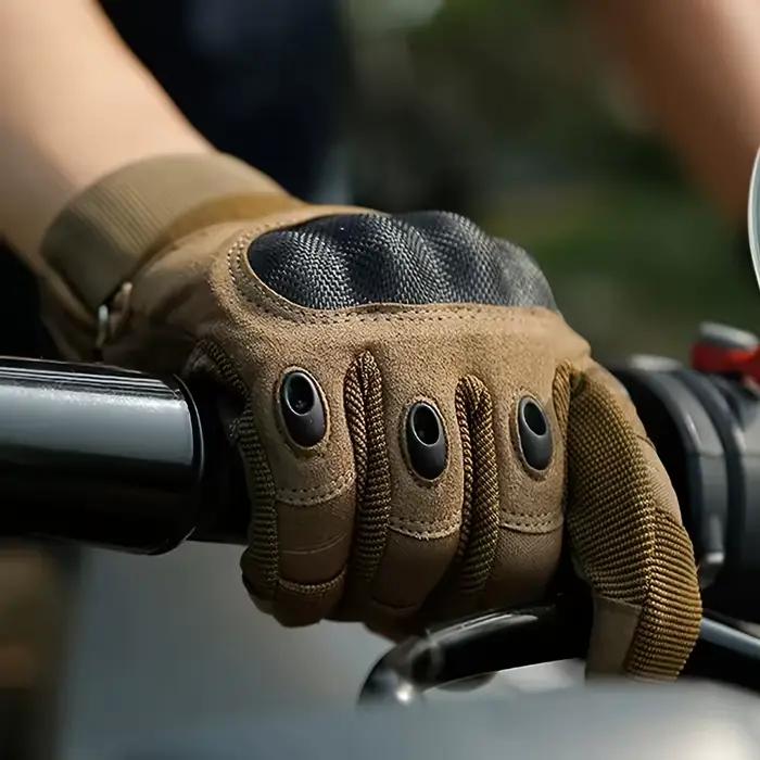 Gants tactiques doigts complets hommes écran tactile paume anti-dérapante chasse randonnée